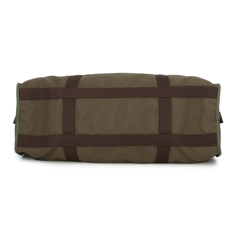 エルメス ボストンバッグ サックドパンサージュ カーキ/シルバー金具 トワルシェブロン/キャンバス X刻印 ブーツ＆ヘルメットバッグ