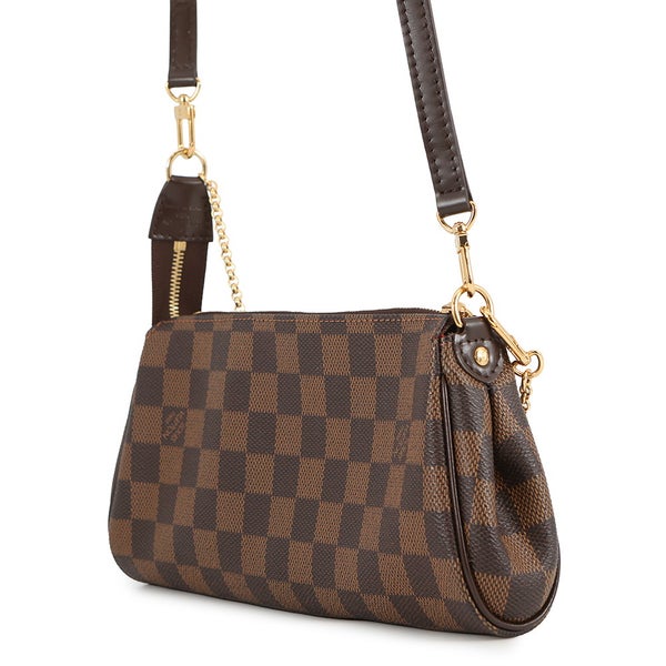 ルイヴィトン ショルダーバッグ ダミエ・エベヌ エヴァ N55213 LOUIS VUITTON アクセサリーポーチ 2way