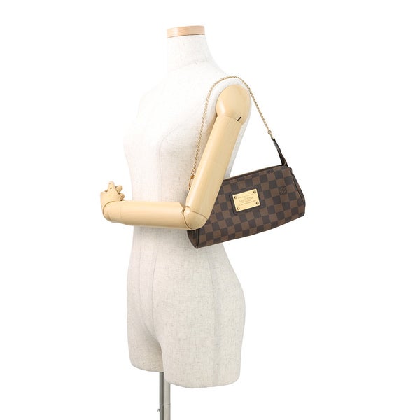 ルイヴィトン ショルダーバッグ ダミエ・エベヌ エヴァ N55213 LOUIS VUITTON アクセサリーポーチ 2way