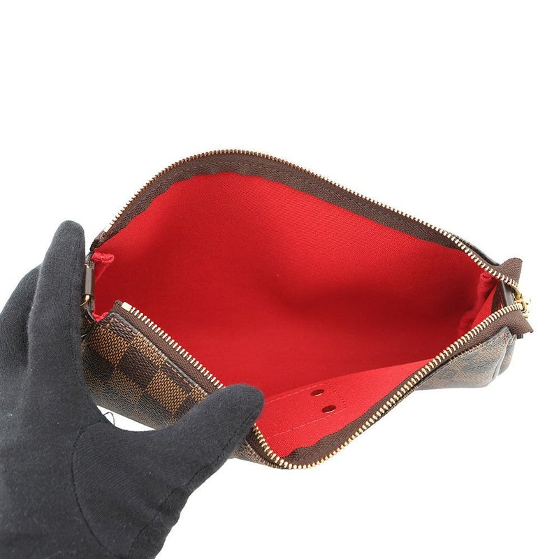 ルイヴィトン ショルダーバッグ ダミエ・エベヌ エヴァ N55213 LOUIS VUITTON アクセサリーポーチ 2way
