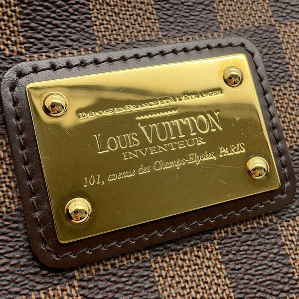 ルイヴィトン ショルダーバッグ ダミエ・エベヌ エヴァ N55213 LOUIS VUITTON アクセサリーポーチ 2way