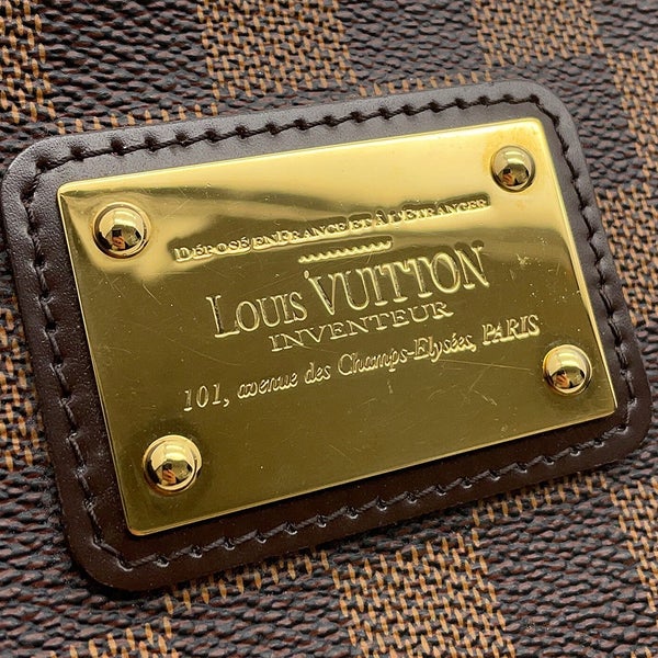 ルイヴィトン ショルダーバッグ ダミエ・エベヌ エヴァ N55213 LOUIS VUITTON アクセサリーポーチ 2way