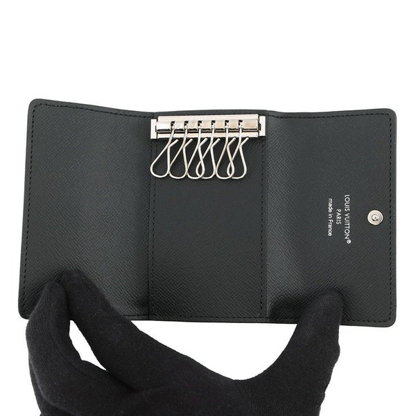 ルイヴィトン キーケース モノグラム・エクリプス ミュルティクレ6 M82603 LOUIS VUITTON 黒 ブラック