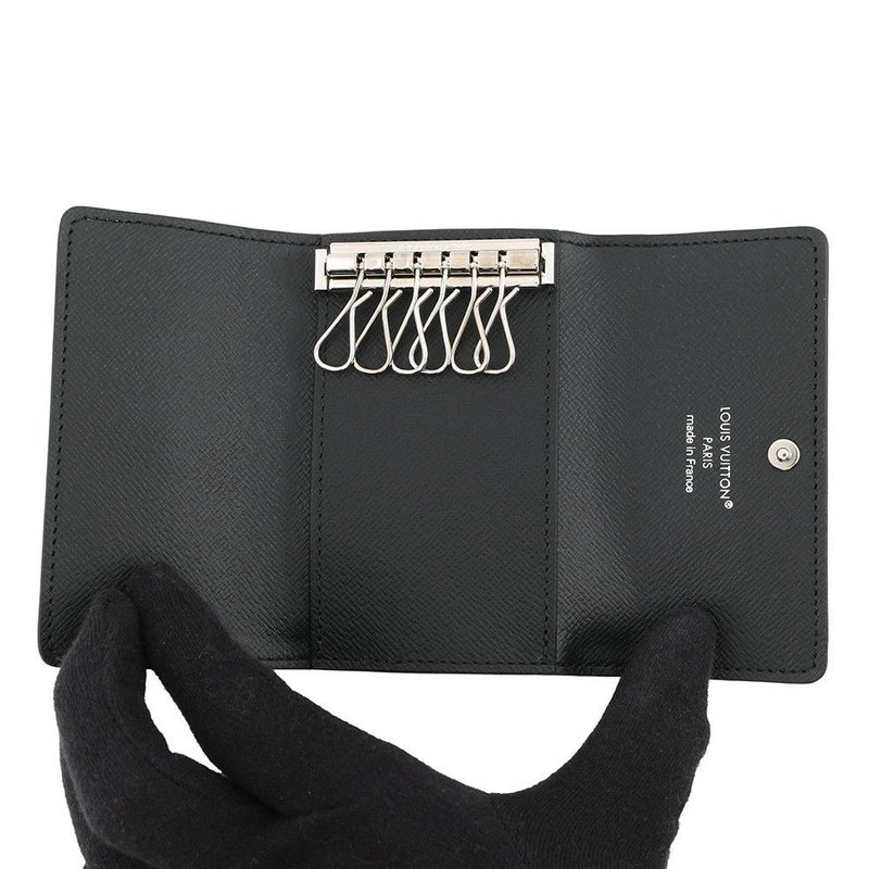 ルイヴィトン キーケース モノグラム・エクリプス ミュルティクレ6 M82603 LOUIS VUITTON 黒 ブラック