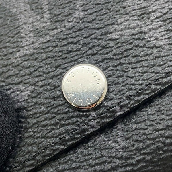 ルイヴィトン キーケース モノグラム・エクリプス ミュルティクレ6 M82603 LOUIS VUITTON 黒 ブラック