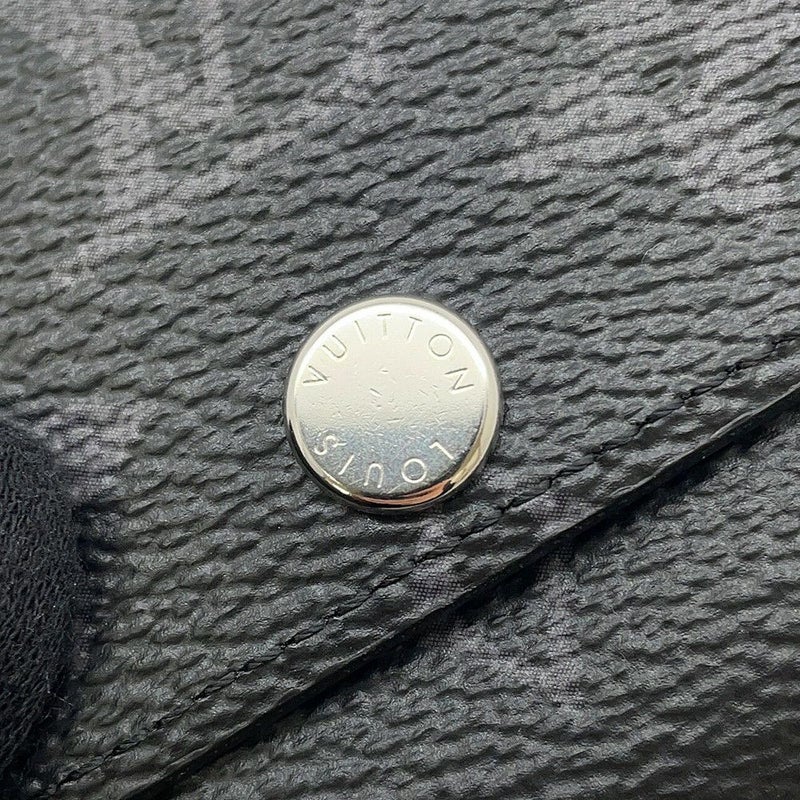 ルイヴィトン キーケース モノグラム・エクリプス ミュルティクレ6 M82603 LOUIS VUITTON 黒 ブラック