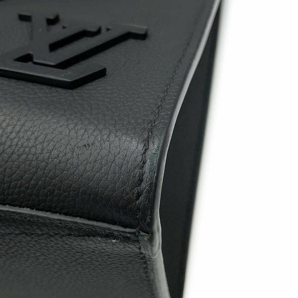 ルイヴィトン トートバッグ グレインレザー トート M57308 LOUIS VUITTON ブラック 黒 アエログラム