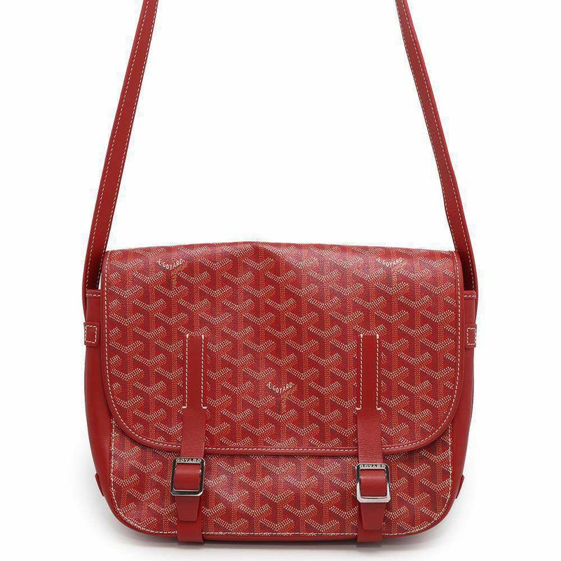 ゴヤール ショルダーバッグ ベルヴェデール MM PVC レザー GOYARD メンズ バッグ