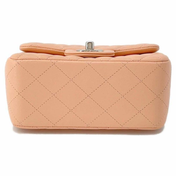 シャネル チェーンショルダーバッグ マトラッセ ココマーク ラムスキン ミニマトラッセ A35200 CHANEL ミニマト シングルチェーン