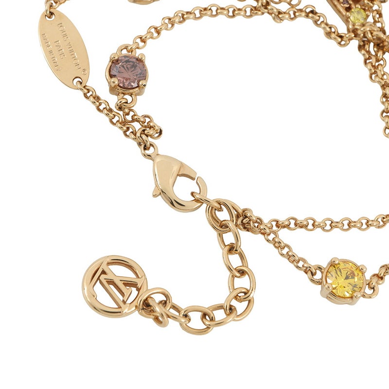 ルイヴィトン ブレスレット レディ LV メタル ストラス M1683A LOUIS VUITTON アクセサリー