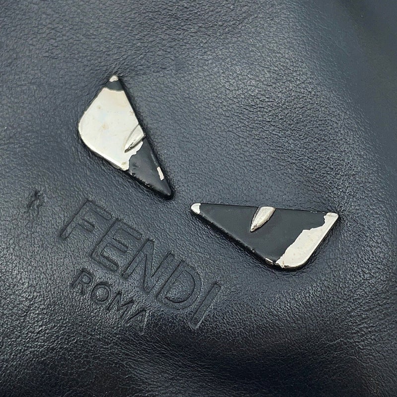 フェンディ リュック モンスター ナイロン/カーフスキン 7VZ035 FENDI バッグ バックパック 黒