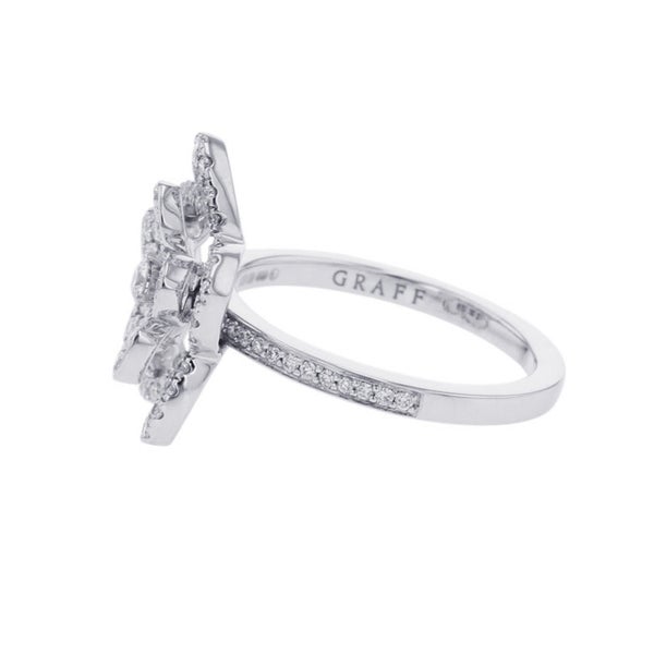 グラフ リング ワイルドフラワー ダイヤモンド リング ダイヤ 計0.53ct K18WGホワイトゴールド RGR846 GRAFF 指輪