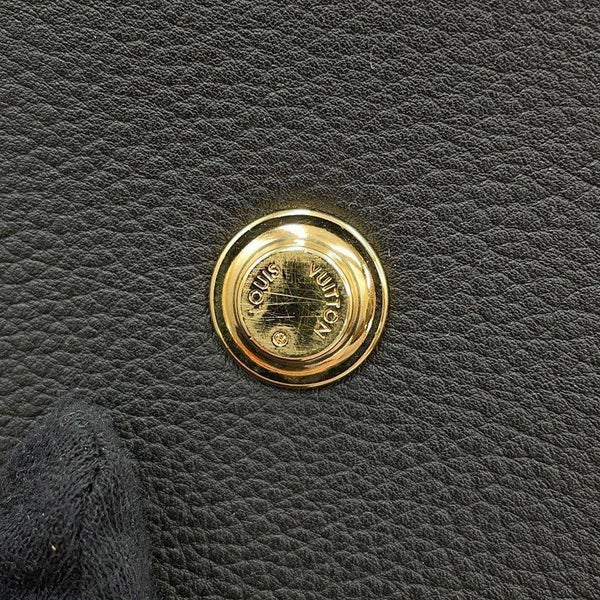 ルイヴィトン ハンドバッグ モノグラム/カーフレザー オンマイサイドMM M53823 LOUIS VUITTON 2wayバッグ 黒 ブラック