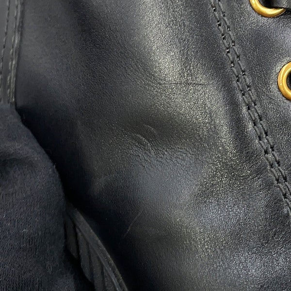 トッズ ブーツ レースアップ ミドルブーツ タッセル レディースサイズ35 XXW64A0X020GOCB999 TOD'S 靴 黒