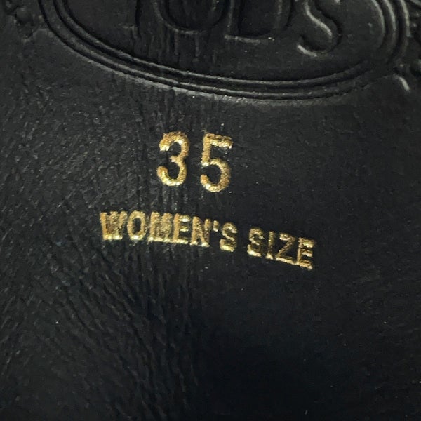 トッズ ブーツ レースアップ ミドルブーツ タッセル レディースサイズ35 XXW64A0X020GOCB999 TOD'S 靴 黒