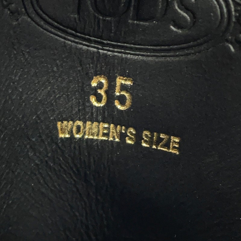 トッズ ブーツ レースアップ ミドルブーツ タッセル レディースサイズ35 XXW64A0X020GOCB999 TOD'S 靴 黒