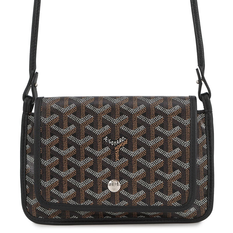 ゴヤール ショルダーバッグ プリュメ ポーチウォレット PVC PLUMETPMLTY01CL01P GOYARD ミニバッグ 黒