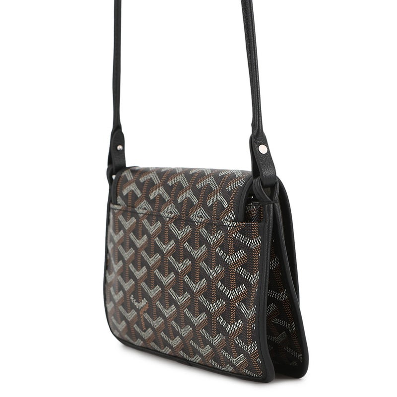 ゴヤール ショルダーバッグ プリュメ ポーチウォレット PVC PLUMETPMLTY01CL01P GOYARD ミニバッグ 黒
