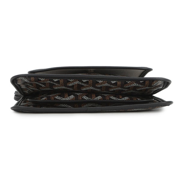 ゴヤール ショルダーバッグ プリュメ ポーチウォレット PVC PLUMETPMLTY01CL01P GOYARD ミニバッグ 黒