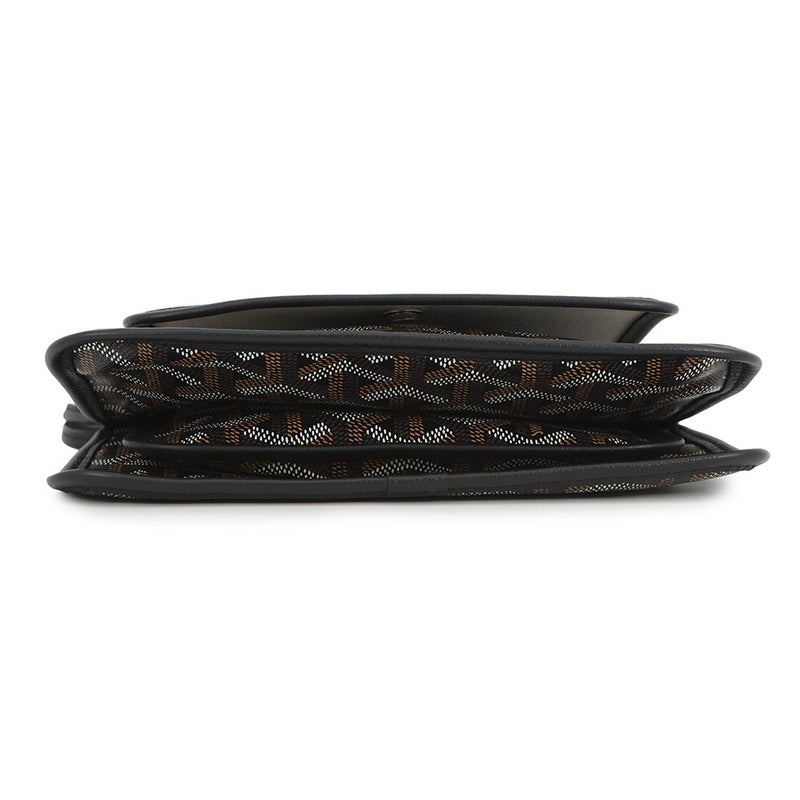ゴヤール ショルダーバッグ プリュメ ポーチウォレット PVC PLUMETPMLTY01CL01P GOYARD ミニバッグ 黒