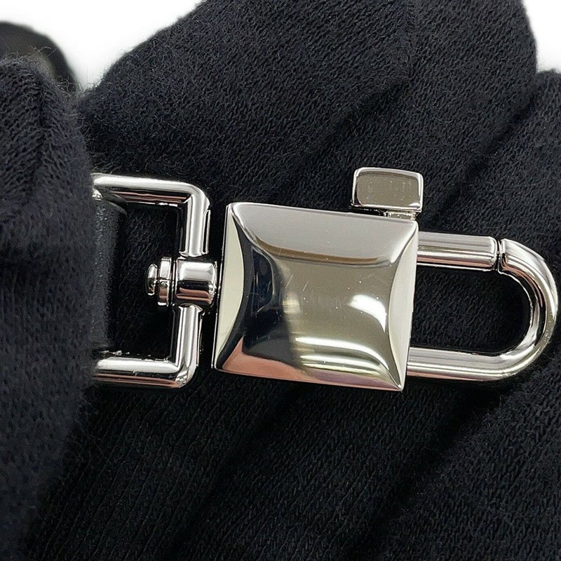 ドルチェ＆ガッバーナ ショルダーバッグ レオパード ハラコ レザー DOLCE&GABBANA 黒