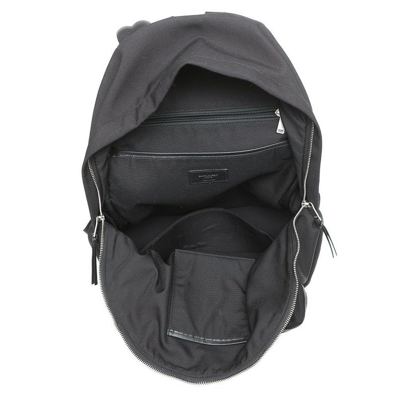 サンローランパリ バックパック シティ サンローラン キャンバス 534967 SAINT LAURENT PARIS リュックサック 黒