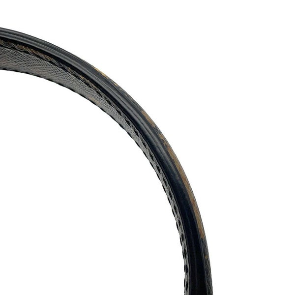 プラダ ハンドバッグ チェック柄 ナイロン/レザー 1BA014 PRADA 2wayショルダーバッグ 黒