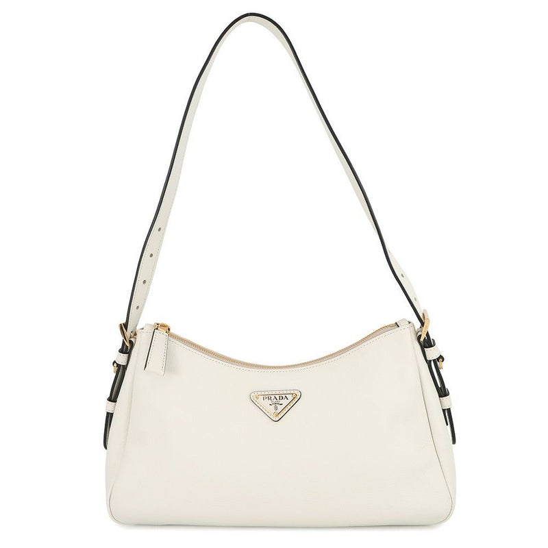プラダ ショルダーバッグ エメ ミディアム レザー 1BC229 PRADA ワンショルダー 白
