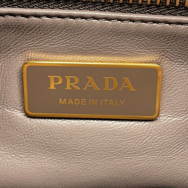 プラダ ショルダーバッグ エメ ミディアム レザー 1BC229 PRADA ワンショルダー 白