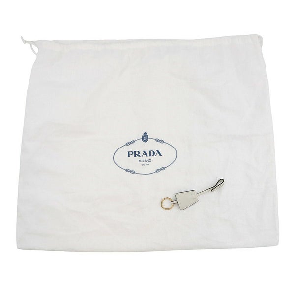 プラダ ショルダーバッグ エメ ミディアム レザー 1BC229 PRADA ワンショルダー 白