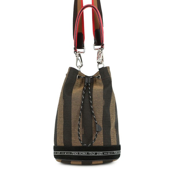 フェンディ ショルダーバッグ モントレゾール キャンバス 7VA450 FENDI 2ｗayショルダーバッグ 黒