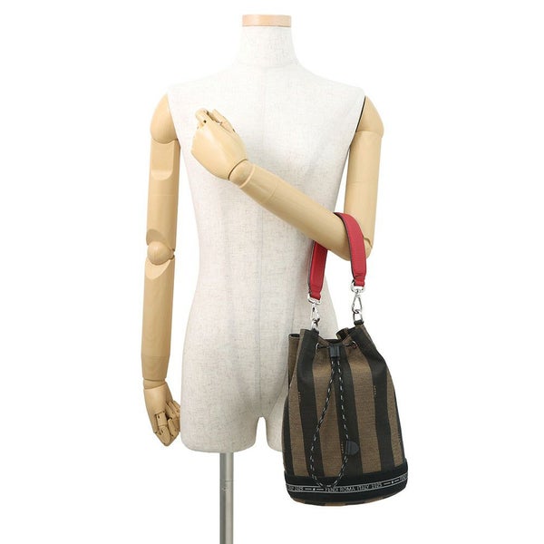 フェンディ ショルダーバッグ モントレゾール キャンバス 7VA450 FENDI 2ｗayショルダーバッグ 黒