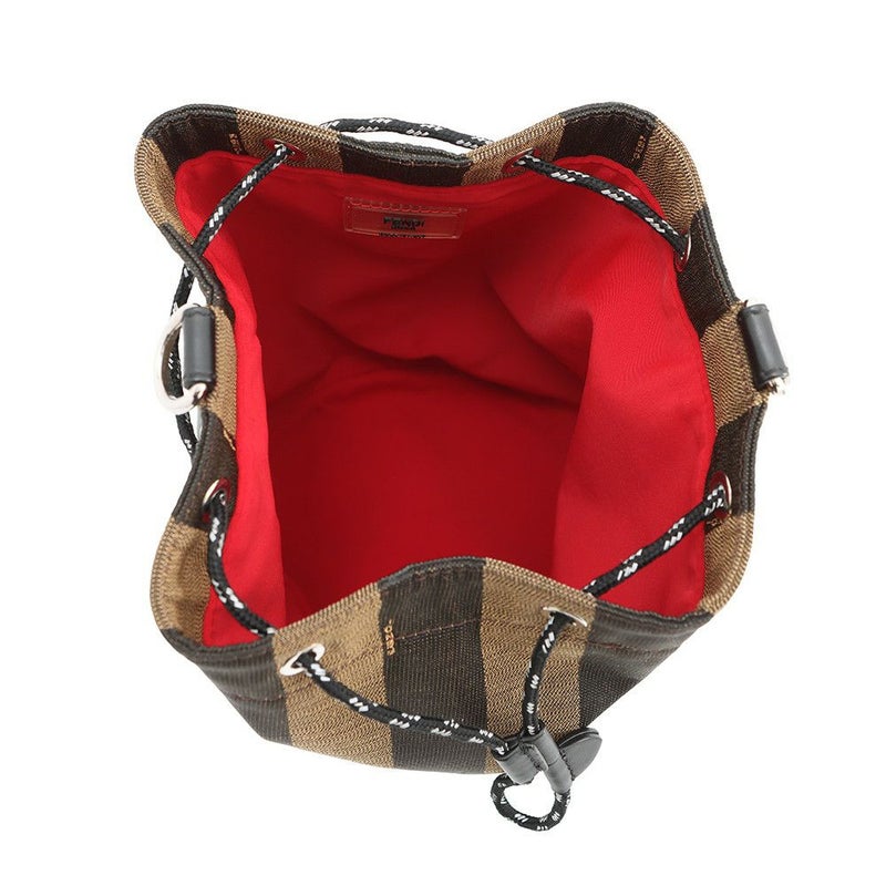 フェンディ ショルダーバッグ モントレゾール キャンバス 7VA450 FENDI 2ｗayショルダーバッグ 黒