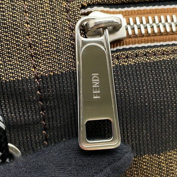 フェンディ ショルダーバッグ モントレゾール キャンバス 7VA450 FENDI 2ｗayショルダーバッグ 黒