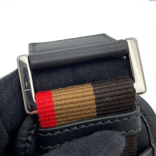 フェンディ ショルダーバッグ モントレゾール キャンバス 7VA450 FENDI 2ｗayショルダーバッグ 黒