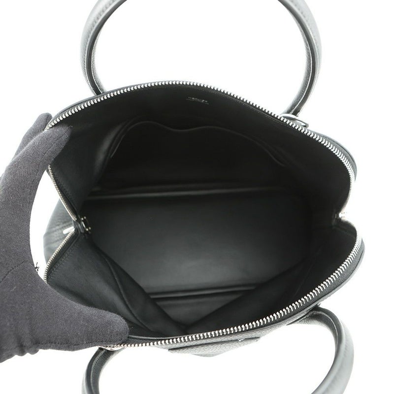 エルメス ハンドバッグ ボリード31 ブラック/シルバー金具 トリヨンクレマンス D刻印 ２wayショルダー 黒