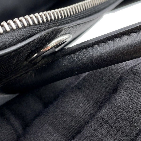 エルメス ハンドバッグ ボリード31 ブラック/シルバー金具 トリヨンクレマンス D刻印 ２wayショルダー 黒