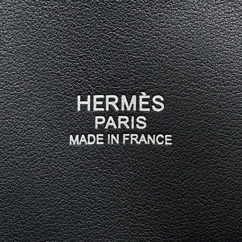 エルメス ハンドバッグ ボリード31 ブラック/シルバー金具 トリヨンクレマンス D刻印 ２wayショルダー 黒