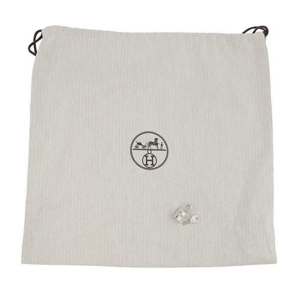 エルメス ハンドバッグ ピコタンロックMM エトゥープ/シルバー金具 トリヨンクレマンス W刻印