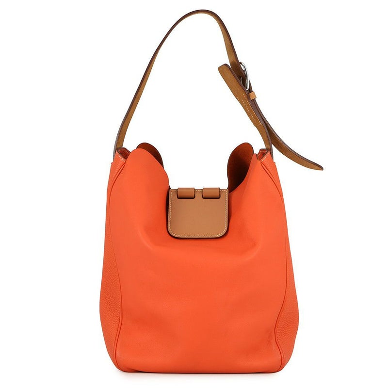 エルメス ショルダーバッグ ヴィルヴォルト24 フー/ゴールド/シルバー金具 スイフト/トリヨンクレマンス T刻印