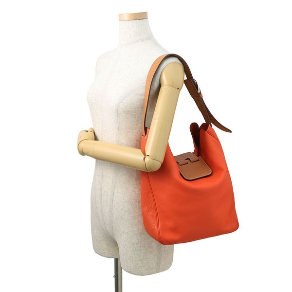 エルメス ショルダーバッグ ヴィルヴォルト24 フー/ゴールド/シルバー金具 スイフト/トリヨンクレマンス T刻印