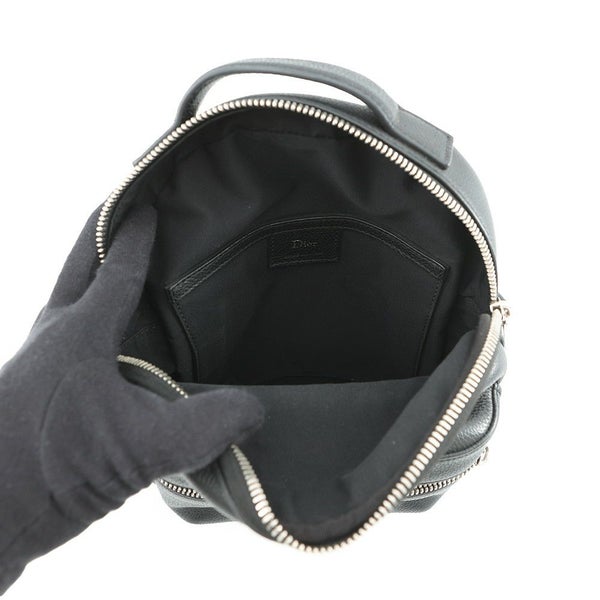 クリスチャン・ディオール ショルダーバッグ アトリエ レザー 1ATPO077XXX Christian Dior ディオールオム 黒