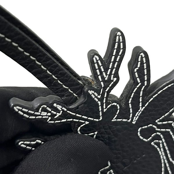 クリスチャン・ディオール ショルダーバッグ アトリエ レザー 1ATPO077XXX Christian Dior ディオールオム 黒