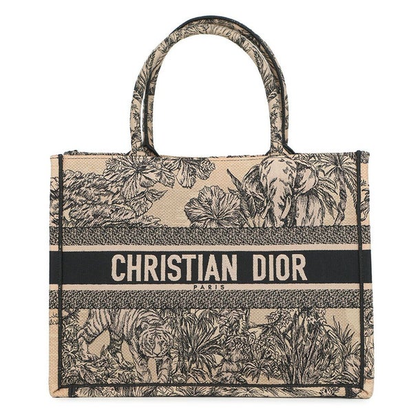 クリスチャン・ディオール トートバッグ トワルドゥジュイ ブックトート ミディアム Christian Dior