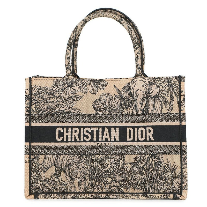 クリスチャン・ディオール トートバッグ トワルドゥジュイ ブックトート ミディアム Christian Dior