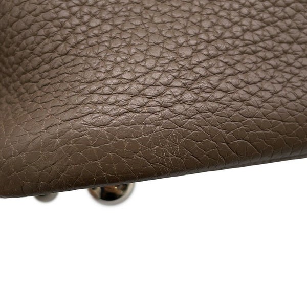 エルメス ハンドバッグ ボリード31 エトゥープ/シルバー金具 トリヨンクレマンス □I刻印 ２wayショルダー