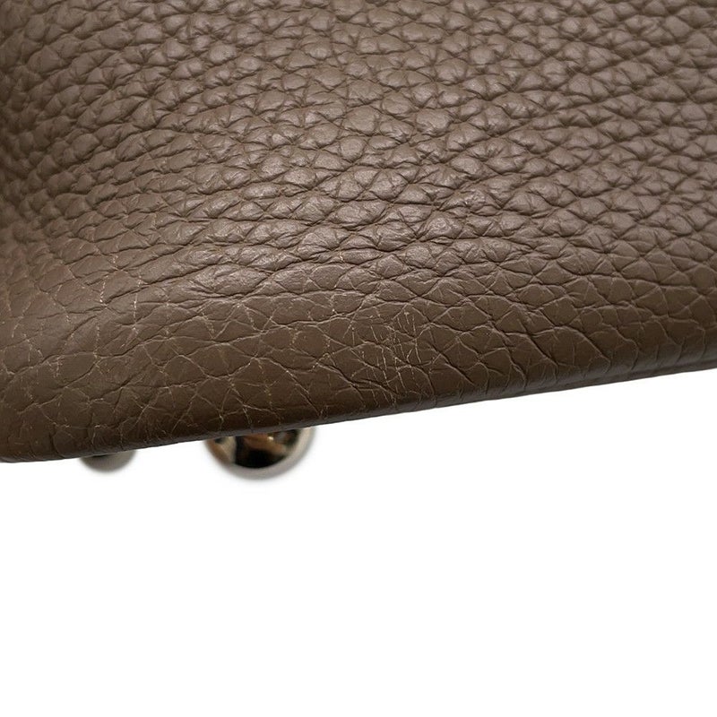 エルメス ハンドバッグ ボリード31 エトゥープ/シルバー金具 トリヨンクレマンス □I刻印 ２wayショルダー