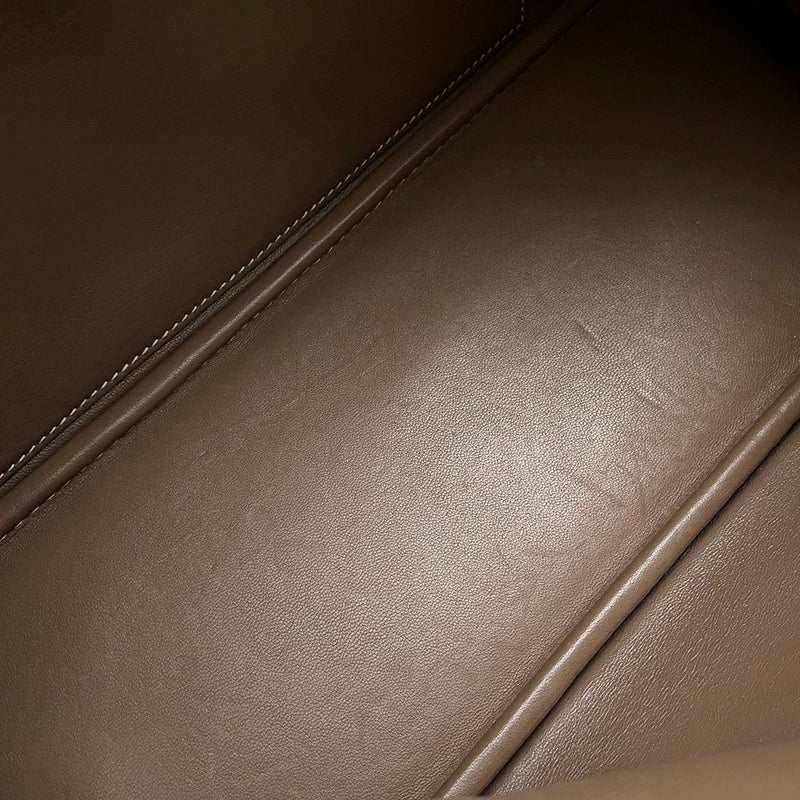 エルメス ハンドバッグ ボリード31 エトゥープ/シルバー金具 トリヨンクレマンス □I刻印 ２wayショルダー