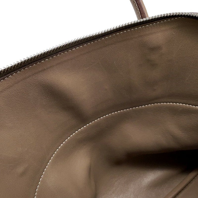 エルメス ハンドバッグ ボリード31 エトゥープ/シルバー金具 トリヨンクレマンス □I刻印 ２wayショルダー