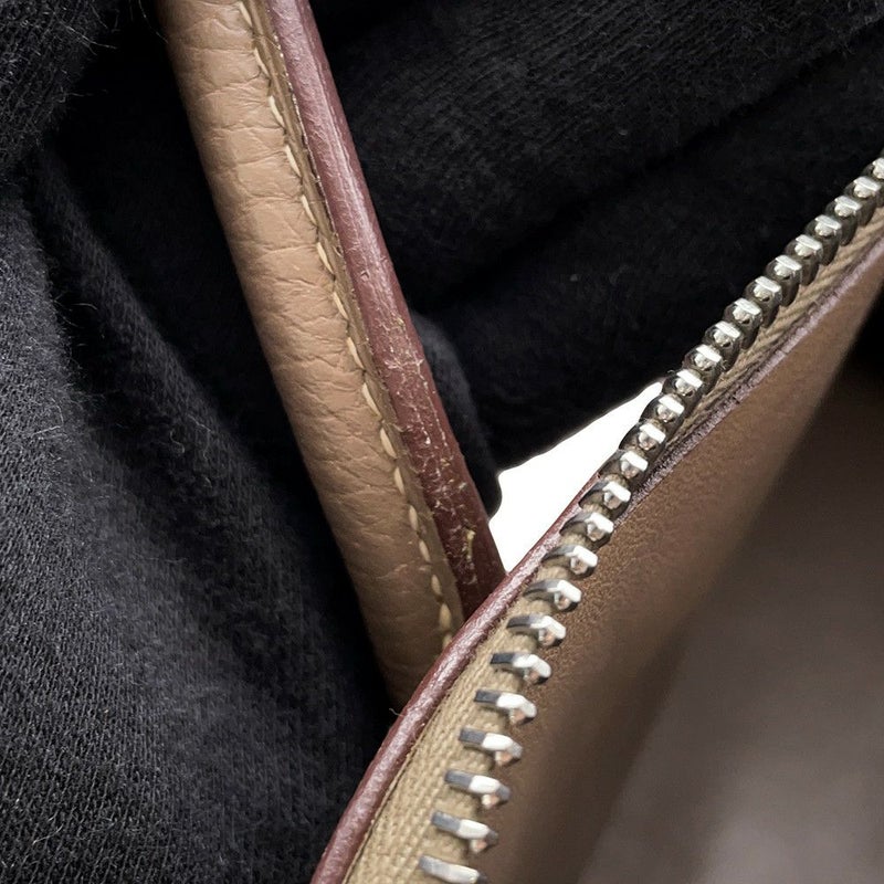 エルメス ハンドバッグ ボリード31 エトゥープ/シルバー金具 トリヨンクレマンス □I刻印 ２wayショルダー